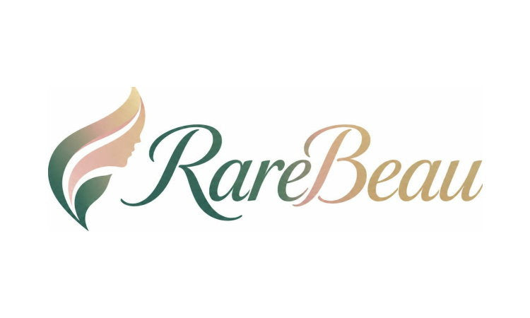 YetiDomains logo featuring the RareBeau.com domain name with modern design elements and branding visuals.