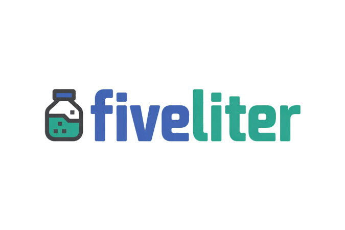YetiDomains FiveLiter.com domain name logo featuring the FiveLiter.com branding and logo design.