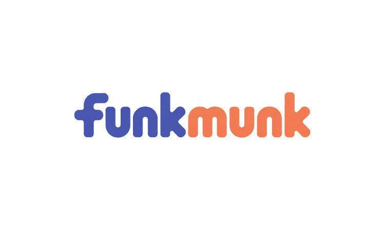 YetiDomains FunkMunk.com domain name logo image with stylized text on a clean background
