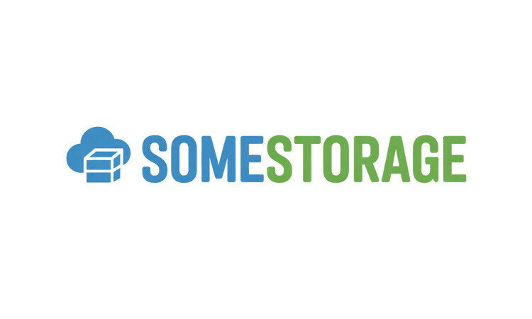 YetiDomains logo for SomeStorage.com domain name, featuring a modern design with the brand name in bold text.