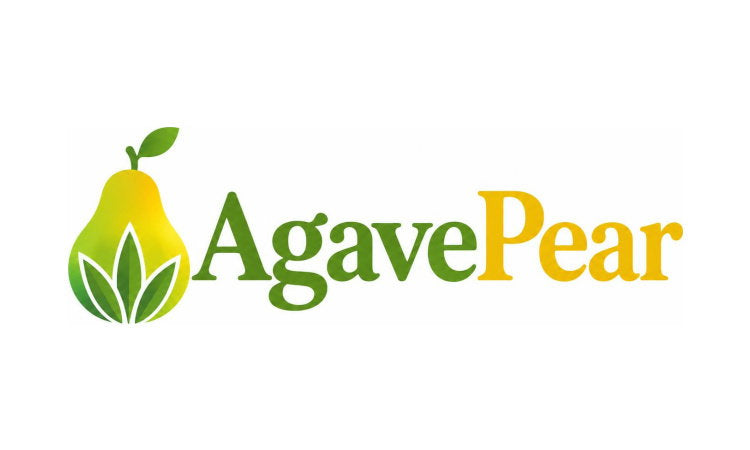 YetiDomains AgavePear.com domain name logo with a stylized graphic and the brand's logo design.