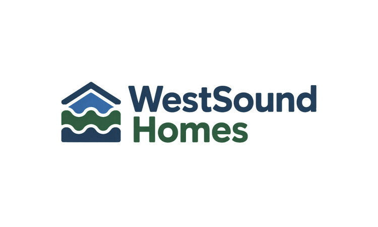 YetiDomains WestSoundHomes.com domain name logo image with company branding and logo design.
