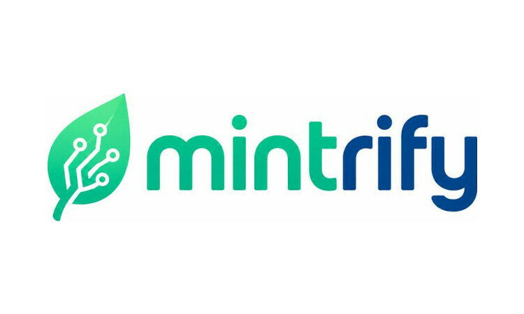 YetiDomains Mintrify.com domain name logo image, sleek design featuring the Mintrify.com brand and YetiDomains branding.