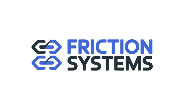 YetiDomains logo image for FrictionSystems.com domain name, featuring the brand's logo with modern design elements