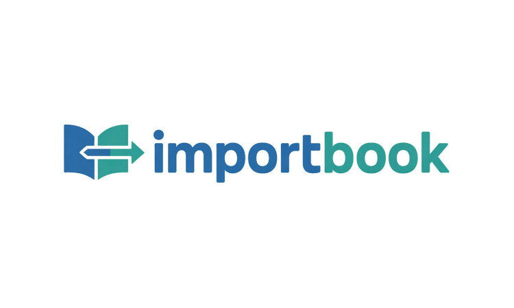 YetiDomains logo for ImportBook.com domain name, featuring modern design and branding elements.