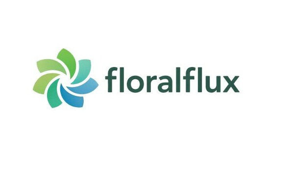 YetiDomains FloralFlux.com domain name logo featuring a floral-themed design with vibrant colors.