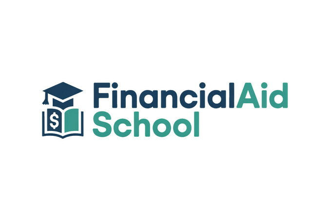 YetiDomains logo for FinancialAidSchool.com domain name, featuring text and branding elements in a professional design.