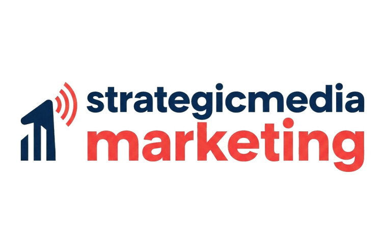 YetiDomains logo for StrategicMediaMarketing.com domain name, featuring a professional design with branding elements.