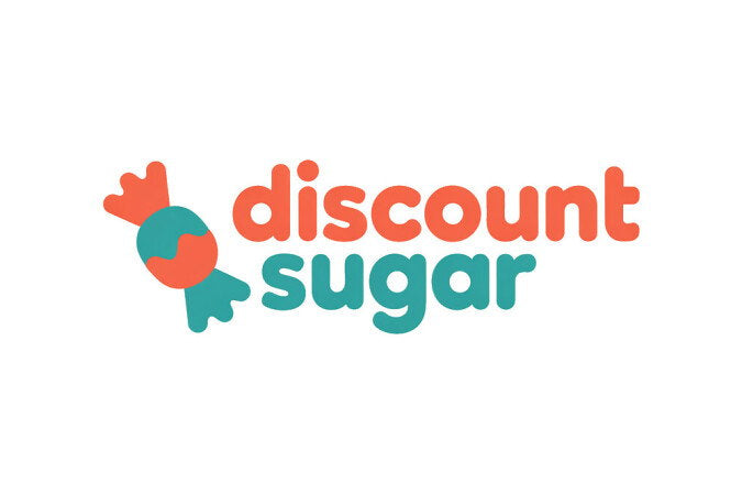 YetiDomains DiscountSugar.com domain name logo, featuring the DiscountSugar brand logo on a professional design.