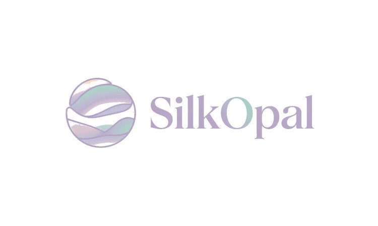 YetiDomains SilkOpal.com domain name logo featuring elegant design and branding elements for the SilkOpal.com website.