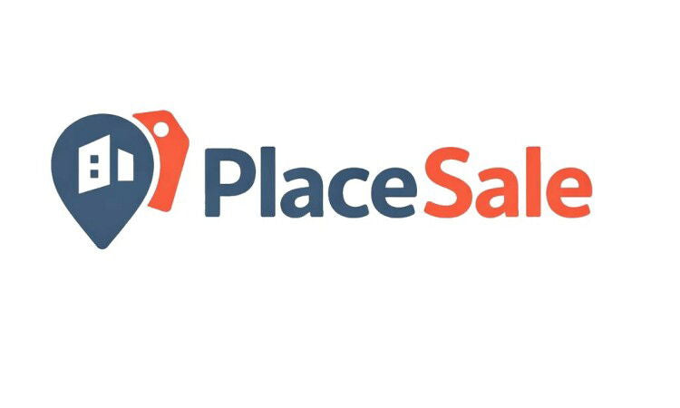 YetiDomains PlaceSale.com domain name logo, featuring the PlaceSale.com brand in a professional logo image.