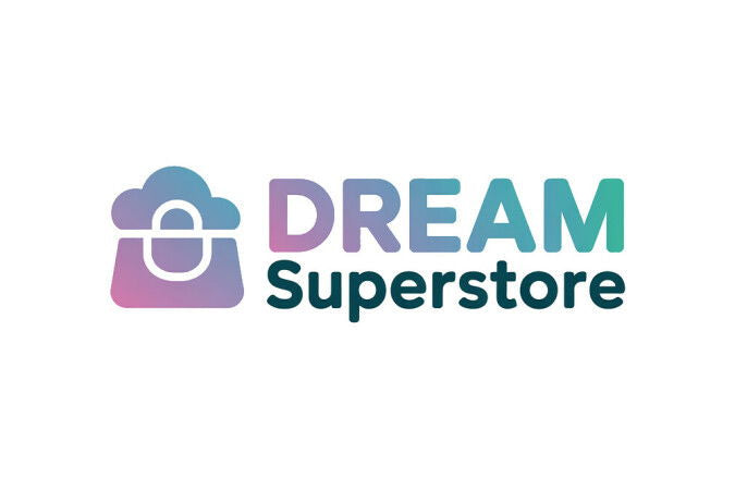 YetiDomains DreamSuperstore.com domain name logo image with stylized text on a white background.