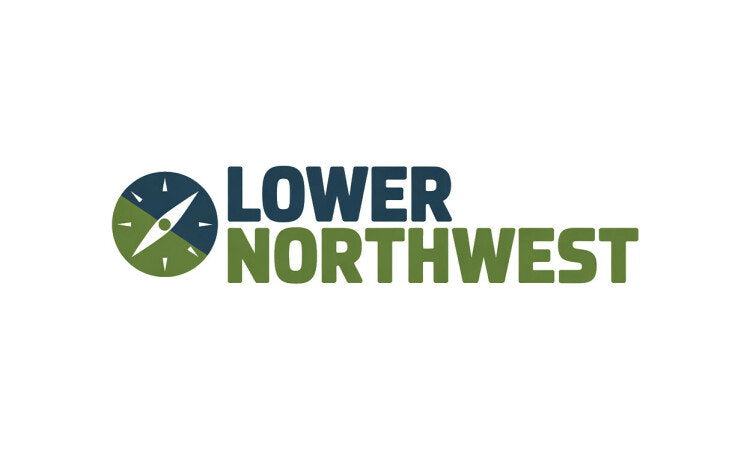 YetiDomains logo featuring the LowerNorthwest.com domain name with a modern design and clean typography.