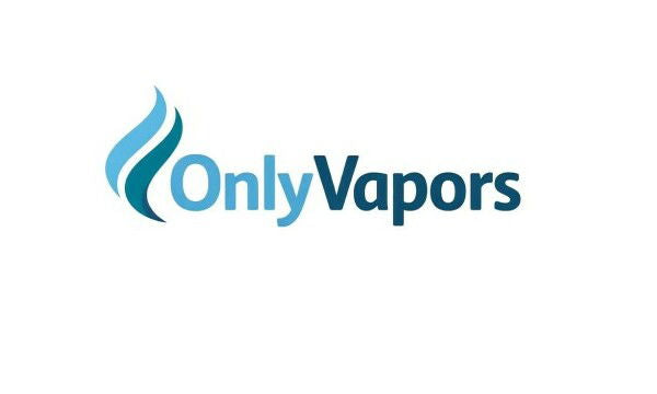 YetiDomains logo for OnlyVapors.com domain name, featuring a modern design with brand colors and graphics.