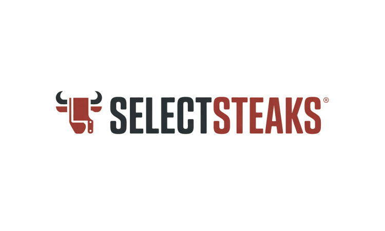 YetiDomains logo featuring SelectSteaks.com domain name with clean typography and modern design elements.