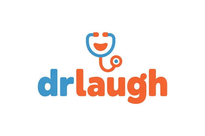 YetiDomains DrLaugh.com domain name logo image featuring the DrLaugh.com branding and logo design.
