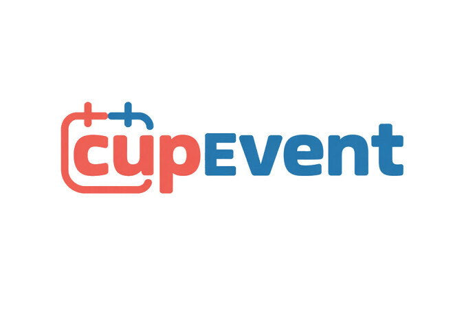 YetiDomains CupEvent.com domain name logo with modern design and branding elements.