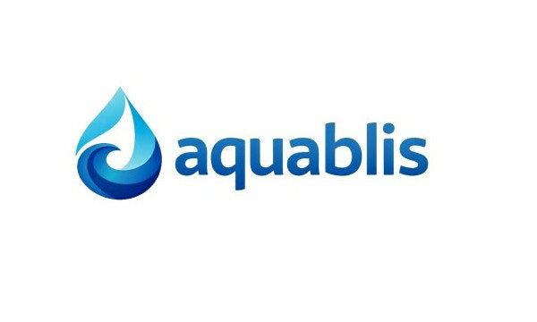 YetiDomains AquaBlis.com domain name logo featuring the AquaBlis brand in a professional logo image