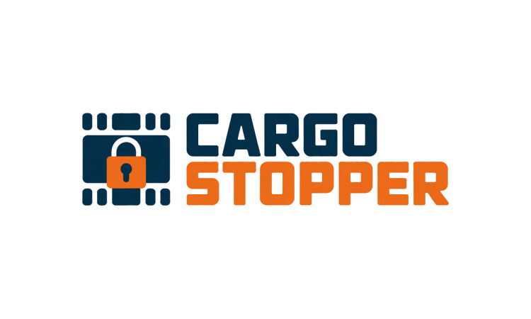 YetiDomains CargoStopper.com domain name logo with text and branding elements on a white background
