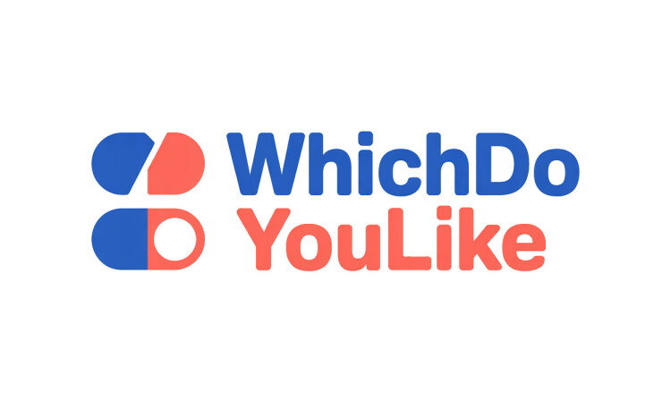 YetiDomains logo for WhichDoYouLike.com domain name, featuring stylized text and brand branding elements.