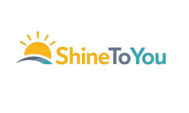 YetiDomains ShineToYou.com domain name logo with stylized text and branding elements.