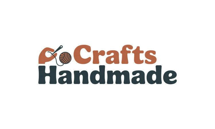 YetiDomains CraftsHandmade.com logo image, showcasing the domain name logo for CraftsHandmade.com on a branded graphic.