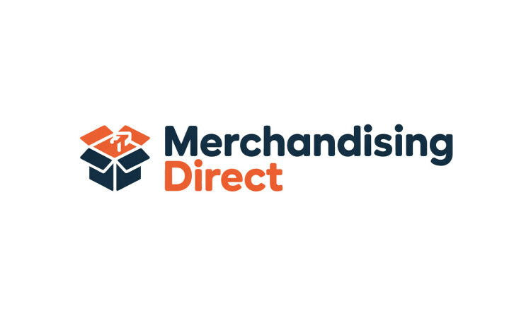 YetiDomains logo for MerchandisingDirect.com domain name, featuring a professional branding design and logo image.