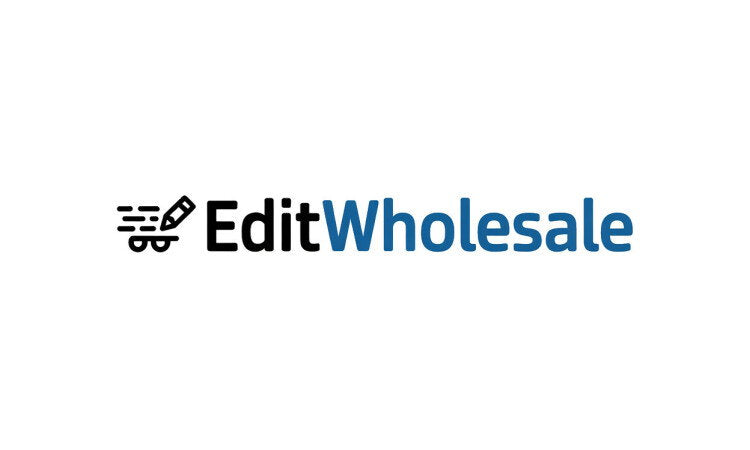 YetiDomains logo featuring EditWholesale.com domain name on a professional logo image.