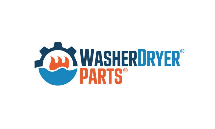 YetiDomains logo featuring WasherDryerParts.com domain name with a clean, modern design on a white background.