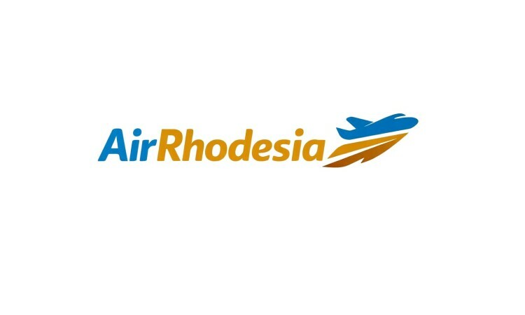 YetiDomains AirRhodesia.com domain name logo with stylized text on a white background