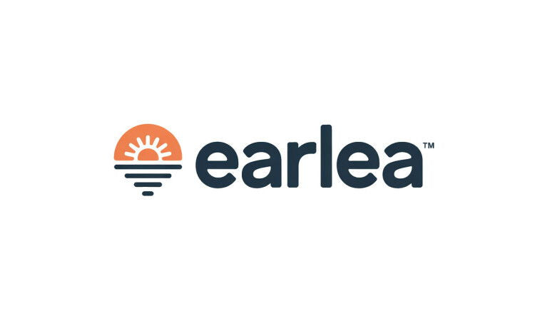 YetiDomains Earlea.com domain name logo image featuring the Earlea.com brand logo on a white background