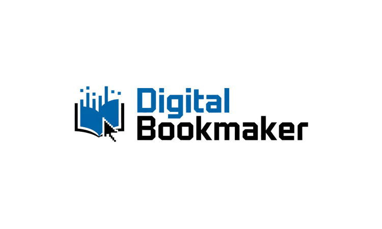 YetiDomains DigitalBookmaker.com domain name logo featuring the DigitalBookmaker.com branding and logo design.