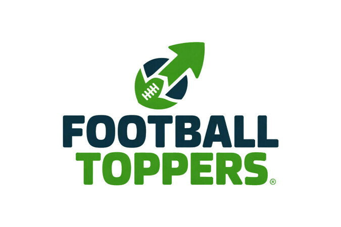 YetiDomains FootballToppers.com domain logo with FootballToppers branding and football-themed design.