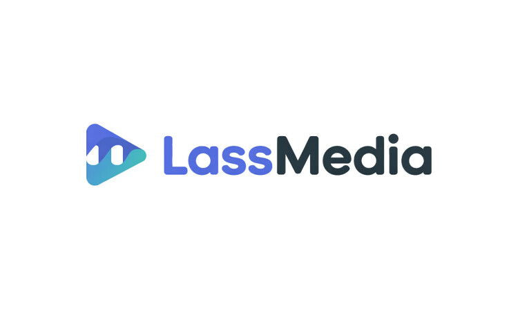 YetiDomains logo for LassMedia.com domain name, featuring a professional graphic design with the brand name.