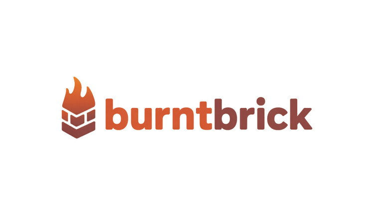 YetiDomains BurntBrick.com domain name logo with burnt brick design and modern typography.