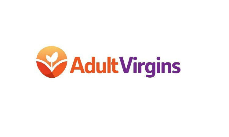 YetiDomains logo for AdultVirgins.com domain name, featuring a clean design and professional branding.