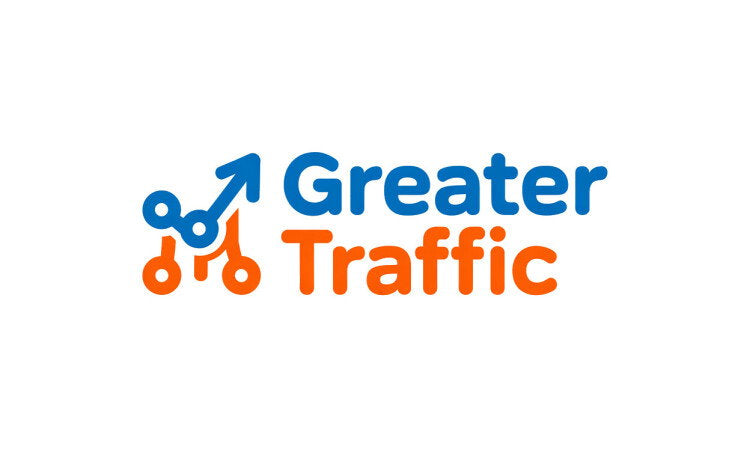 YetiDomains GreaterTraffic.com domain name logo image featuring the brand's logo and branding elements.