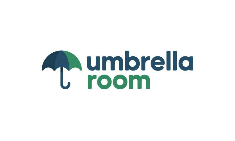 YetiDomains UmbrellaRoom.com domain name logo featuring the UmbrellaRoom branding and logo design.