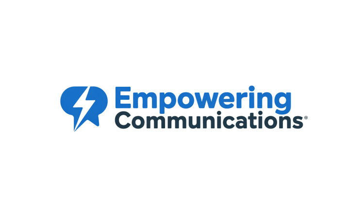 YetiDomains logo for EmpoweringCommunications.com domain name with a modern, professional design featuring the brand name.