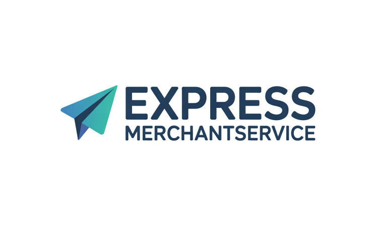 YetiDomains logo for ExpressMerchantService.com domain name, featuring a modern design with text and branding elements.