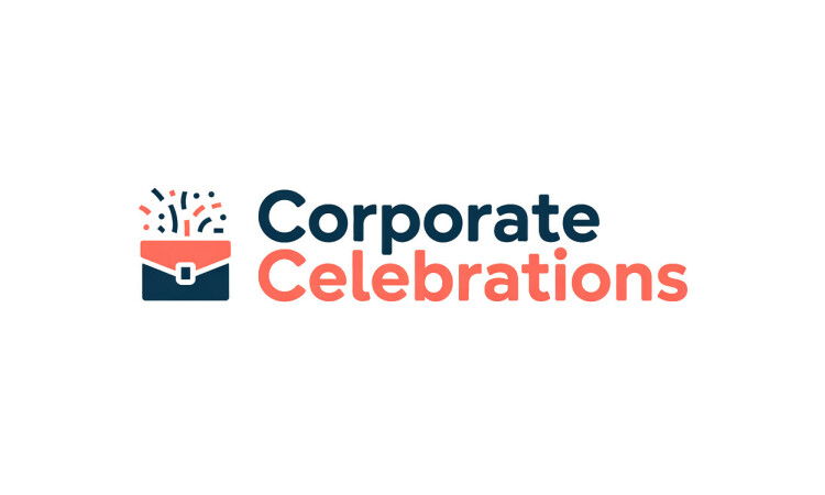 YetiDomains logo for CorporateCelebrations.com domain name, featuring a professional design with corporate celebration theme.