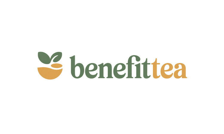 YetiDomains logo for BenefitTea.com domain name, featuring a clean design with the brand name and domain branding elements.