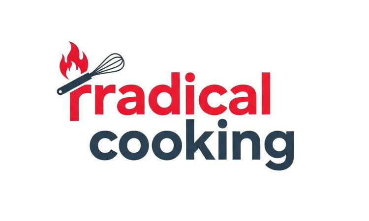 YetiDomains RadicalCooking.com logo featuring the domain name in bold, modern font on a clean background.