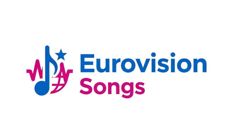 EurovisionSongs.com domain name logo by YetiDomains, featuring a vibrant design with the Eurovision theme.