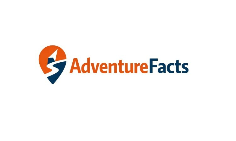 YetiDomains AdventureFacts.com domain logo, featuring a modern design with the AdventureFacts branding on a clean background.