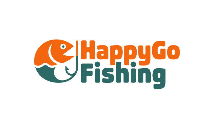 YetiDomains logo featuring the domain name HappyGoFishing.com with a fishing-themed design and branding.