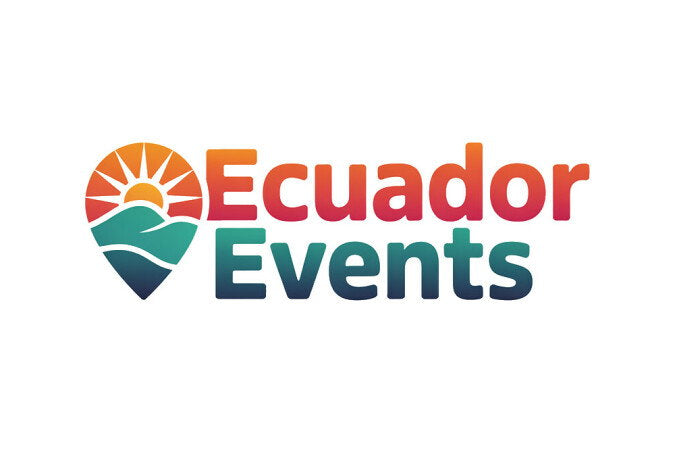 YetiDomains EcuadorEvents.com domain name logo with a professional design and vibrant colors.