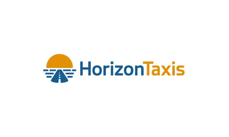 YetiDomains HorizontAxis.com domain name logo, featuring modern design with the text "HorizontAxis" on a sleek background.