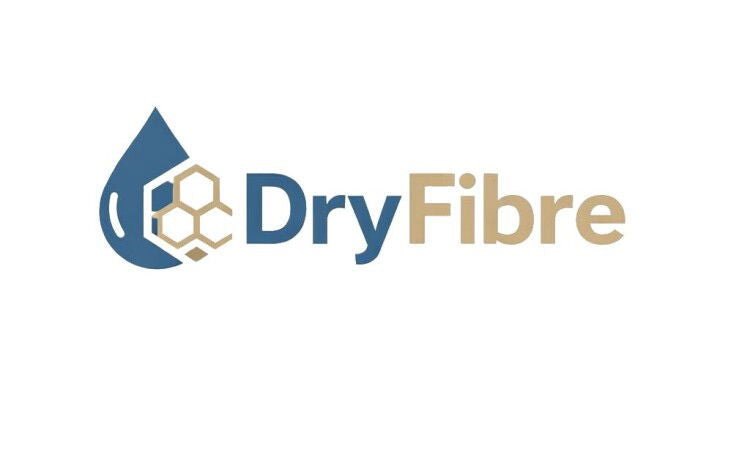 YetiDomains DryFibre.com domain name logo featuring stylized text on a clean background.