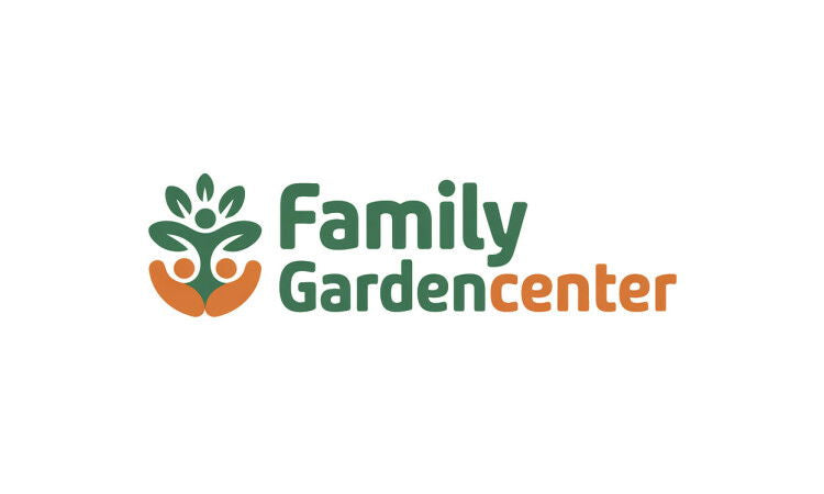 YetiDomains FamilyGardenCenter.com domain logo featuring a garden-themed design with vibrant colors and a professional appearance.